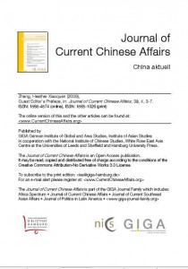 journal of current chinese affairs